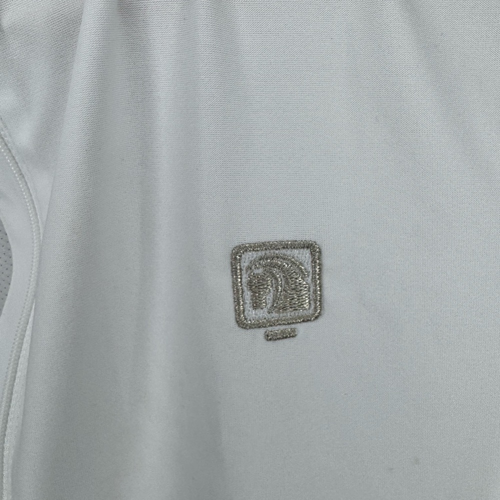 Romfh Equestrian Quarter Zip Top Medium White Lace Panel Riding Shirt - Picture 4 of 6